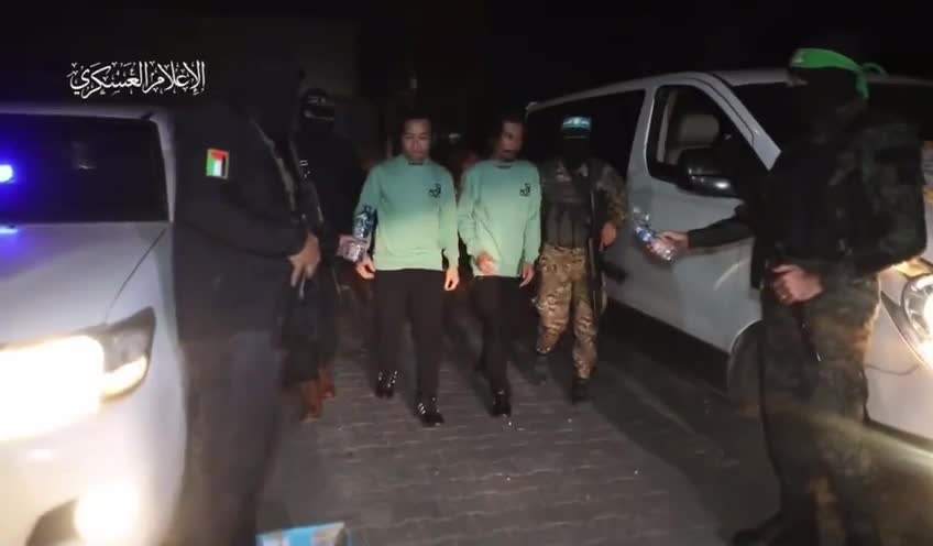 Тёплое прощание задержанных из Таиланда с ХАМАС.. | Абу Мухаммад