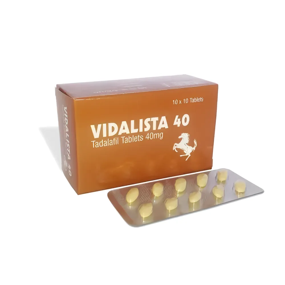Buy Vidalista 40 mg | Cialis | Tadalafil | Genericaura