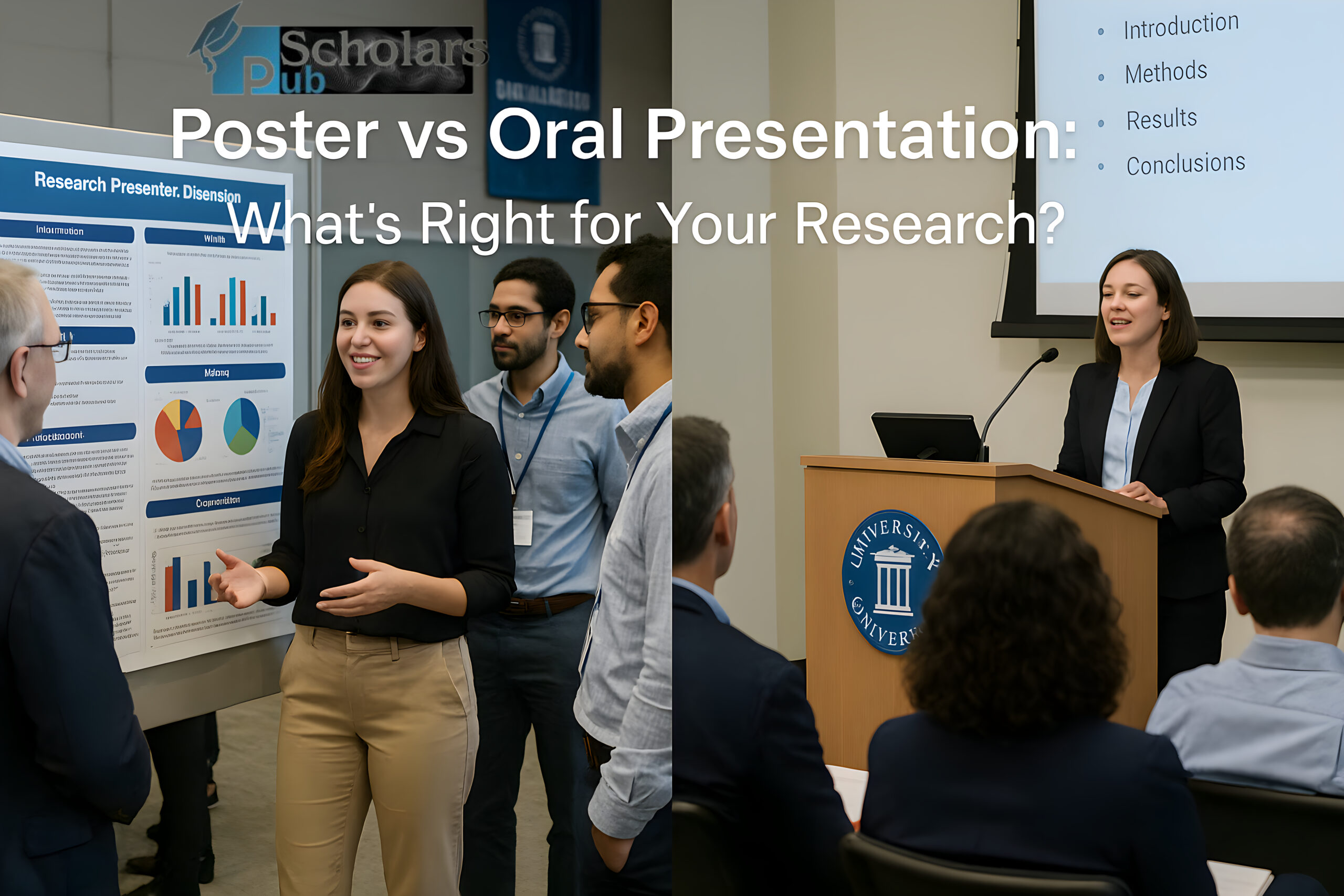 Poster vs Oral Presentation Differences & PowerPoint Poster Tips