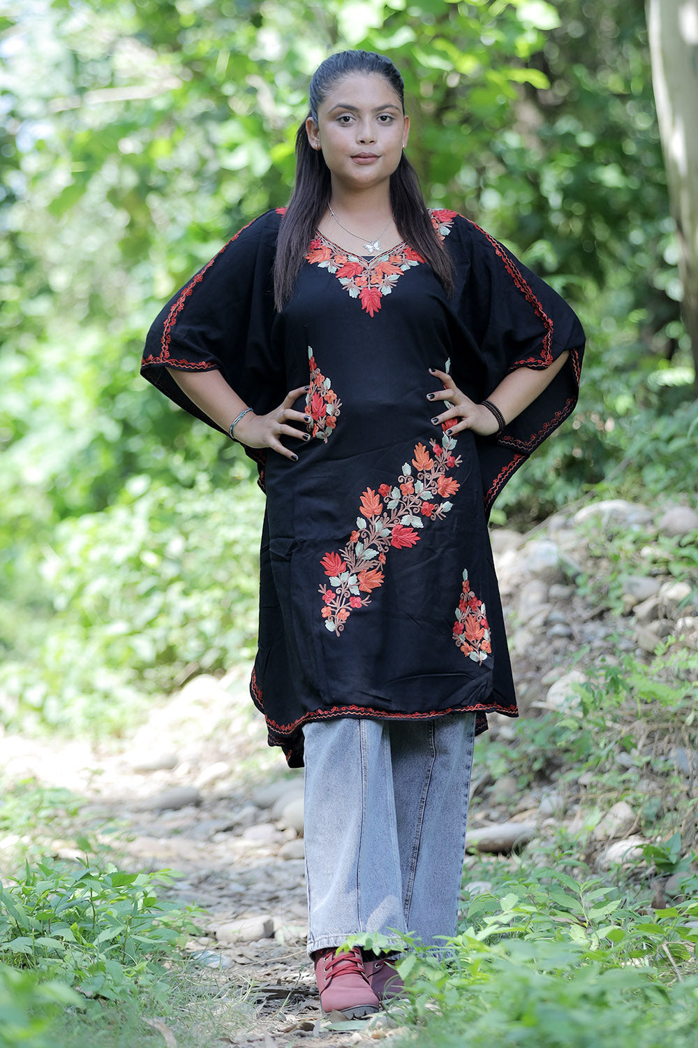 Buy Kaftan for Women Online from Craft Kashmir – CraftKashmir
