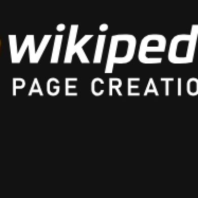 Wikipedia Page Creat