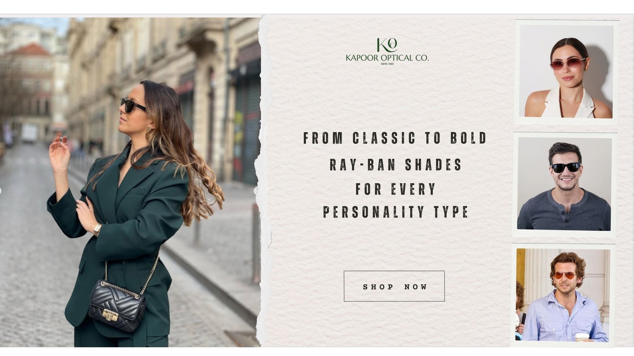 From Classic to Bold: Ray-Ban Shades for Every Personality Type