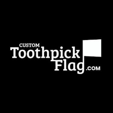 Custom Tooth Pick Flag