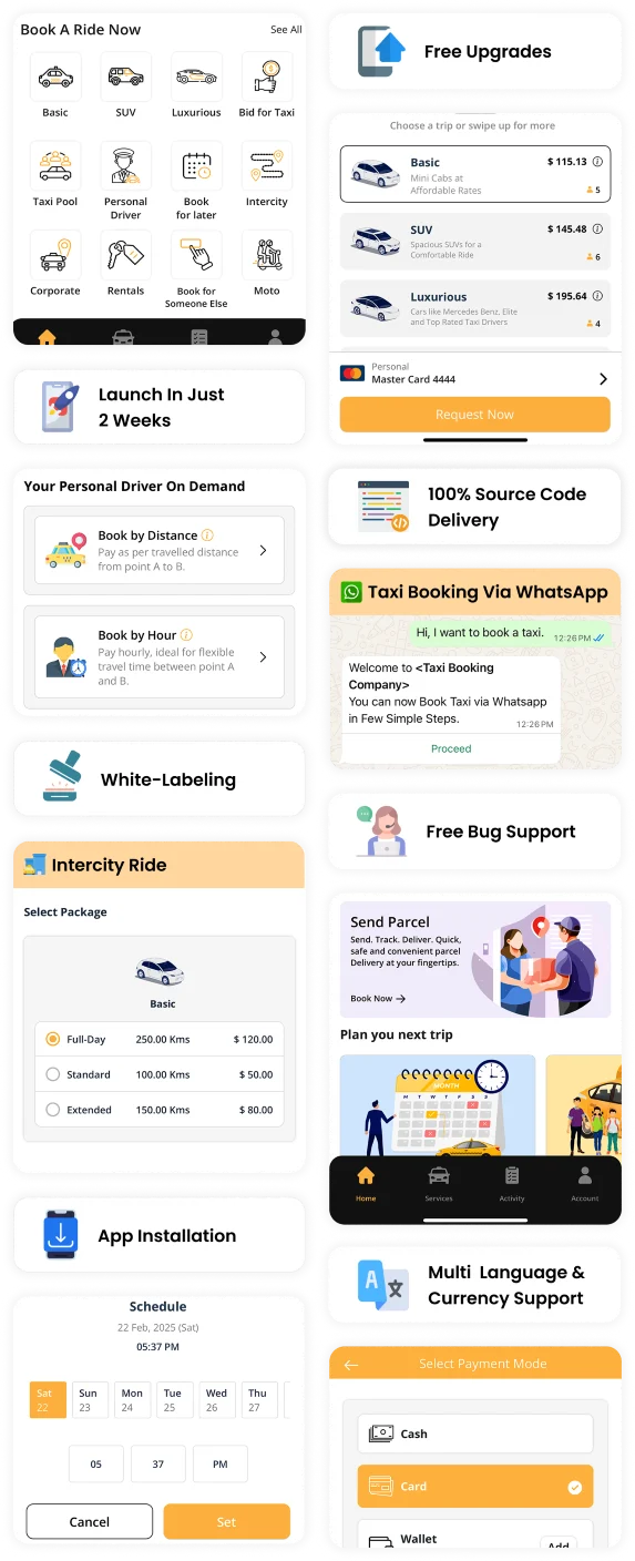 Uber Clone - #1 AI-Powered Taxi App Solution