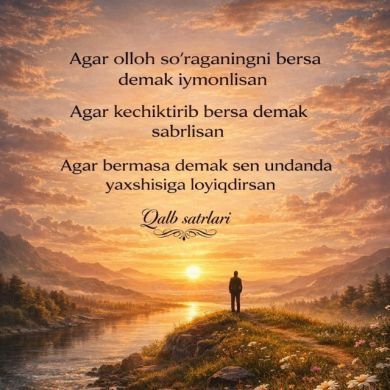 NURIDDIN Ibn Abdulloh Profile Picture