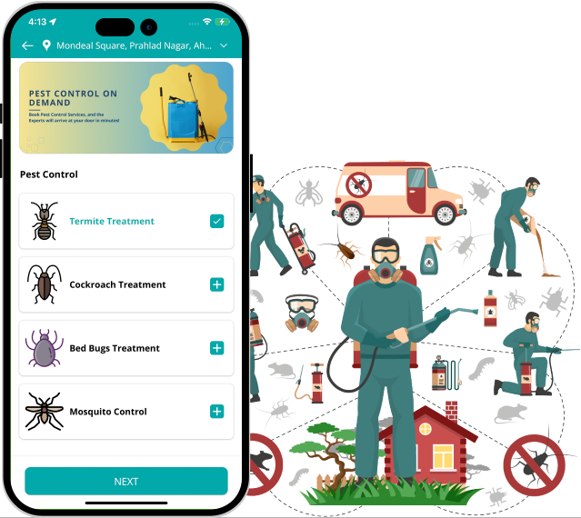 On Demand Pest Control Services App Development